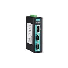 NPort IA5250AI-IEX ، خادم الجهاز التسلسلي ، 2-Port RS-232/422/485 ، عزل 2 KV ، 2 10 / 100MBaseT (X) ، Serial / LAN / pwr Surge Protect ، 0-60 ° C
