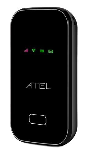نقطة اتصال محمولة ATEL Arch W01 4G LTE تصل إلى 150 ميجابت في الثانية ، حتى 15 مستخدمًا ، متوافقة مع Verizon & Verizon مسبقة الدفع