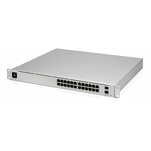 Ubiquiti: UniFi Switch Pro 24 | USW-Pro-24 | مفتاح 3 طبقات مُدار بالكامل Ubiquiti: UniFi Switch Pro 24 | USW-Pro-24 | مفتاح 3 طبقات مُدار بالكامل