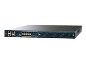 وحدة تحكم لاسلكية Cisco 5508 لإتاحة عالية - جهاز إدارة الشبكة - 8 منافذ - شبكة LAN جيجابت - 1U