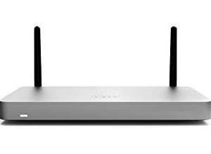 جهاز الأمان Cisco Meraki MX67W المُدار عبر السحابة | MX67W-HW | سرعة نقل 450 ميجابت في الثانية | جدار الحماية وجهاز DHCP