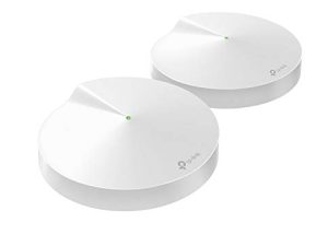 TP-Link Deco Mesh WiFi System (Deco M5) - تغطية منزلية كاملة تصل إلى 3800 قدم مربع وأكثر من 60 جهازًا ، واستبدال جهاز توجيه / موسع WiFi ، وأدوات تحكم أبوية ، عبوتان