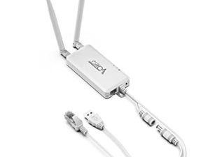 Vonets VAP11S-5G Mini WiFi Bridge Ethernet / مكرر صغير / موجه WiFi / معزز إشارة صناعية 5 جيجاهرتز مع منفذين RJ45 / هوائيات و USB / DC مدعوم لجهاز DVR للمراقبة الطبية PLC