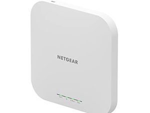 NETGEAR Cloud Managed Access Point اللاسلكي (WAX610) - WiFi 6 Dual-Band AX1800 Speed | ما يصل إلى 200 جهاز عميل | 802.11ax | انسايت الإدارة عن بعد | PoE + بالطاقة أو محول التيار المتردد (غير مدرج)
