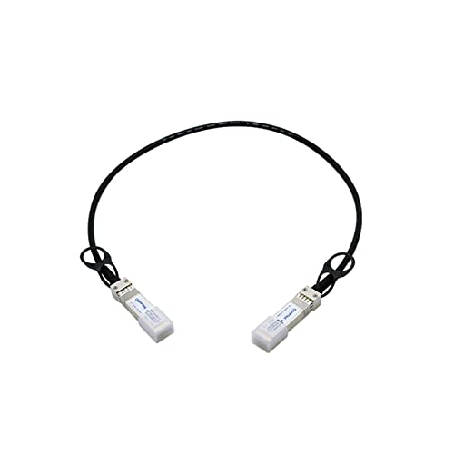 QSFPTEK 0.25 م (0.82 قدم) 10G SFP + كابل Twinax ، كابل سلبي نحاسي متصل مباشر (DAC) لـ Cisco SFP-H10GB-CU0.25M ، Meraki ، Ubiquiti ، Mikrotik ، Fortinet ، Netgear ، Supermicro QSFPTEK 0.25 م (0.82 قدم) 10G SFP + كابل Twinax ، كابل سلبي نحاسي متصل مباشر (DAC) لـ Cisco SFP-H10GB-CU0.25M ، Meraki ، Ubiquiti ، Mikrotik ، Fortinet ، Netgear ، Supermicro