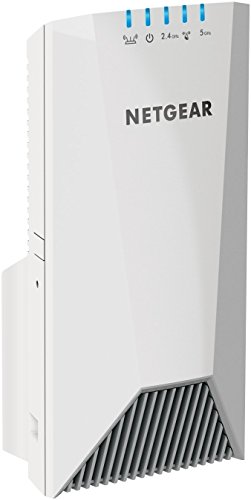 موسع نطاق شبكة WiFi NETGEAR EX7500 - تغطية تصل إلى 2300 قدم مربع. و 45 جهازًا مع معزز ومكرر إشارة لاسلكية AC2200 ثلاثي الموجات (سرعة تصل إلى 2200 ميجابت في الثانية) ، بالإضافة إلى التجوال الشبكي الذكي موسع نطاق شبكة WiFi NETGEAR EX7500 - تغطية تصل إلى 2300 قدم مربع. و 45 جهازًا مع معزز ومكرر إشارة لاسلكية AC2200 ثلاثي الموجات (سرعة تصل إلى 2200 ميجابت في الثانية) ، بالإضافة إلى التجوال الشبكي الذكي