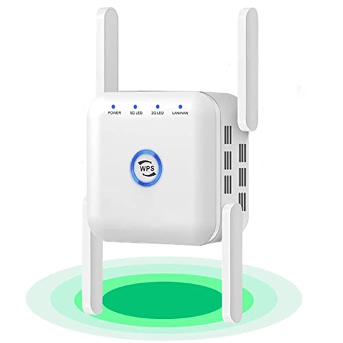 مقوي ومضخم إشارة الإنترنت SUZLA WiFi Extender - طويل المدى حتى 6500 قدمًا مربعًا و 25 جهازًا ، حتى 1200 ميجابت في الثانية ، مكرر إنترنت ثنائي النطاق للمنزل ، يدعم منفذ إيثرنت مقوي ومضخم إشارة الإنترنت SUZLA WiFi Extender - طويل المدى حتى 6500 قدمًا مربعًا و 25 جهازًا ، حتى 1200 ميجابت في الثانية ، مكرر إنترنت ثنائي النطاق للمنزل ، يدعم منفذ إيثرنت