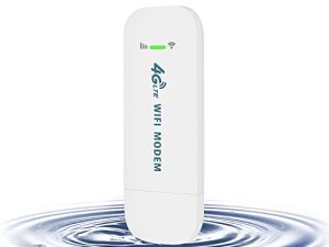 VSVABEFV 4G Portable sim Hotspot Unlocked Mobile WiFi Hotspot 150Mbps WiFi Dongle Pocket LTE WiFi Router شبكة لاسلكية لجهاز المنزل والمكتب (EU)