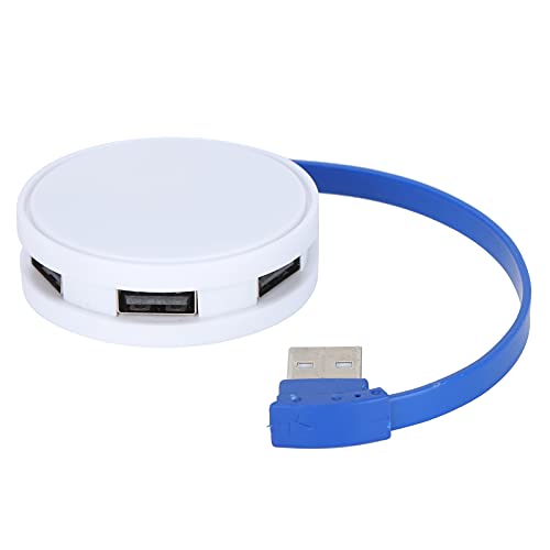 مقسم USB ، كابل مهايئ USB 2.0 بتصميم دائري محمول 1 في 3 محور USB C لنقل الملفات ، إضافة منافذ ، جهاز حماية الدائرة الكهربائية القصيرة والحمل الزائد المدمج مقسم USB ، كابل مهايئ USB 2.0 بتصميم دائري محمول 1 في 3 محور USB C لنقل الملفات ، إضافة منافذ ، جهاز حماية الدائرة الكهربائية القصيرة والحمل الزائد المدمج