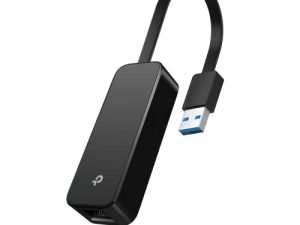محول TP-Link USB إلى Ethernet (UE306) ، محول USB 3.0 إلى Gigabit Ethernet LAN قابل للطي لشبكة الكمبيوتر المحمول ، يدعم Nintendo Switch ، Windows ، Linux ، Apple MacBook OS 10.11-10.15 ، Surface