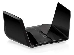 راوتر NETGEAR Nighthawk 12-Stream WiFi 6E (RAXE500) | سرعة لاسلكية ثلاثية الموجات AXE11000 (تصل إلى 10.8 جيجابت في الثانية) | نطاق 6 جيجاهرتز جديد | تغطية تصل إلى 3500 قدم مربع ، 60 جهازًا