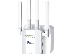 2022 WiFi Extender Signal Booster تغطية طويلة المدى إلى 8000 قدم مربع و 35 جهازًا ، معزز الإنترنت للمنزل ، مكرر الإنترنت اللاسلكي ومضخم الإشارة ، 5 أوضاع ، إعداد بنقرة واحدة ، منفذ WAN / LAN