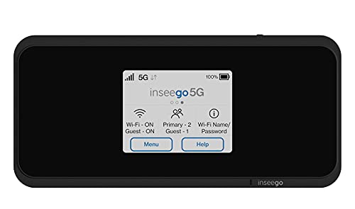Inseego MiFi M2000 5G و 4G LTE Hotspot T-Mobile | عمر البطارية طوال اليوم | تقنية WiFi 6 (متجددة) Inseego MiFi M2000 5G و 4G LTE Hotspot T-Mobile | عمر البطارية طوال اليوم | تقنية WiFi 6 (متجددة)