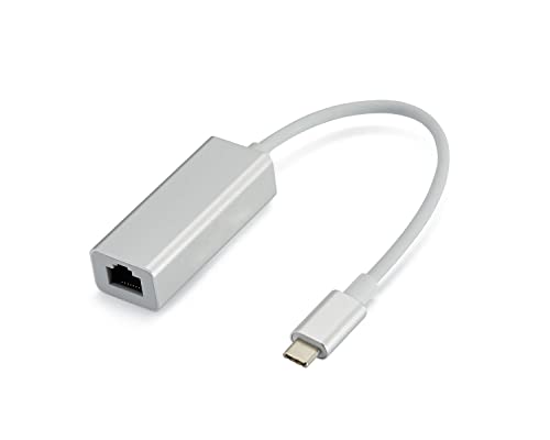 4XEM - محول USB-C إلى Ethernet للجهاز والجوال و PS و MAC - - 1x USB-C Male - 1 x Female Ethernet RJ45 - أبيض 4XEM - محول USB-C إلى Ethernet للجهاز والجوال و PS و MAC - - 1x USB-C Male - 1 x Female Ethernet RJ45 - أبيض