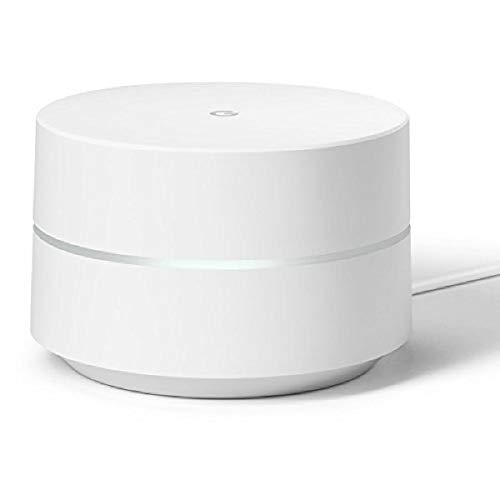 نظام Google WiFi ، عبوة واحدة - استبدال جهاز التوجيه لتغطية المنزل بالكامل - NLS-1304-25 ، أبيض نظام Google WiFi ، عبوة واحدة - استبدال جهاز التوجيه لتغطية المنزل بالكامل - NLS-1304-25 ، أبيض