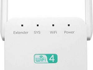 Extend Tecc ، Extend Tecc WiFi Booster ، Extendtecc WiFi Booster 2022 ، موسع نطاق WiFi 300 ميجا بت في الثانية ، معزز إشارة لاسلكي 2.4 و 5 جيجا هرتز ثنائي النطاق 4 هوائيات 360 درجة تغطية كاملة