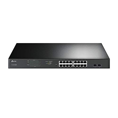 تي بي لينك TL-SG1218MPE | 16 منفذ جيجابت PoE Switch | سهل الإدارة الذكية | 16 منافذ PoE + @ 250W ، 2 منفذ non-PoE ، وفتحتا SFP كومبو | QoS و Vlan و IGMP و LAG | حماية محدودة مدى الحياة | أولوية الميناء تي بي لينك TL-SG1218MPE | 16 منفذ جيجابت PoE Switch | سهل الإدارة الذكية | 16 منافذ PoE + @ 250W ، 2 منفذ non-PoE ، وفتحتا SFP كومبو | QoS و Vlan و IGMP و LAG | حماية محدودة مدى الحياة | أولوية الميناء