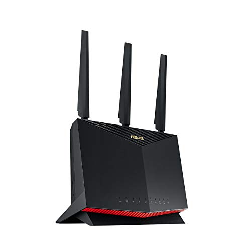 راوتر ASUS AX5700 WiFi 6 للألعاب (RT-AX86S) - موجه إنترنت لاسلكي جيجابت ثنائي النطاق ، حتى 2500 قدم مربع ، أمان إنترنت مجاني مدى الحياة ، دعم شبكة WiFi ، منفذ ألعاب ، True 2 Gbps راوتر ASUS AX5700 WiFi 6 للألعاب (RT-AX86S) - موجه إنترنت لاسلكي جيجابت ثنائي النطاق ، حتى 2500 قدم مربع ، أمان إنترنت مجاني مدى الحياة ، دعم شبكة WiFi ، منفذ ألعاب ، True 2 Gbps