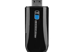 محول USB لاسلكي 2.4G و 5.8G ثنائي النطاق متوافق مع Bluetooth 4.0 و WiFi ، وشبكة لاسلكية صغيرة لأجهزة الكمبيوتر المحمول ، والهواتف الذكية ، والوسادة والأجهزة الرقمية الأخرى إلى الإنترنت