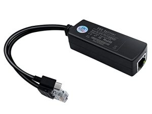 【ترقية】 SODOLA Gigabit PoE Splitter USB-C 5V | النوع C PoE Splitter Active PoE to USB-C Adaptor ، IEEE 802.3af متوافق مع Raspberry Pi 4 و Google WiFi وكاميرات الأمان والمزيد من أجهزة 5v