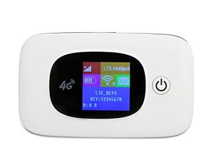 راوتر محمول VSVABEFV 4G LTE مزود بفتحة بطاقة SIM غير مقفلة أجهزة نقطة اتصال WiFi محمولة لدعم السفر B2 / B4 / B5 / B12 / B17 نطاق شبكة AT & T / T-Mobile