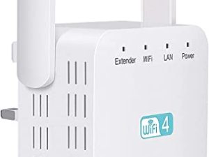 موسع WiFi ، موسع إشارة 5G 1200Mbps ثنائي النطاق للواي فاي ، خوادم الأجهزة معزز WiFi يغطي ما يصل إلى 7000 قدم مربع و 20 جهازًا ، مكرر إشارة لاسلكي 1201Mbps مع إيثرنت