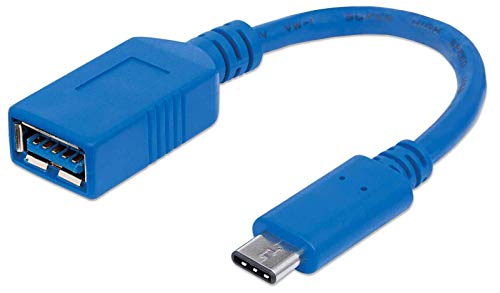 كابل مانهاتن USB 3.1 Gen1 أزرق 6 بوصة كابل مانهاتن USB 3.1 Gen1 أزرق 6 بوصة