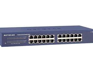 NETGEAR 24 منفذًا جيجابت إيثرنت غير مُدار (JGS524) - سطح مكتب أو حامل ، وحماية محدودة مدى الحياة
