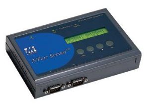 MOXA DE-302 خادم جهاز RS-232 منفذين ، 10 / 100M Ethernet ، 230.4kbps ، DB9 LCD IP Display ، DHCP ، 15KV Surge Protection لكل إشارة