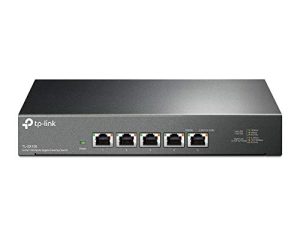تي بي لينك TL-SX105 | 5 منفذ 10G / Multi-Gig محول إيثرنت غير مُدار | سطح المكتب / التثبيت على الحائط | التوصيل والتشغيل | بدون مروحة | غلاف معدني قوي | حماية محدودة مدى الحياة | سرعة التفاوض التلقائي