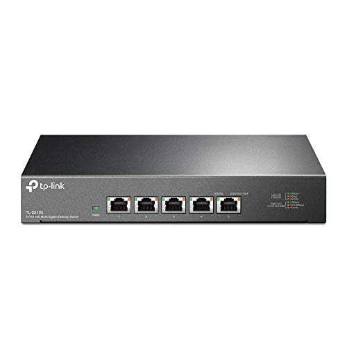 تي بي لينك TL-SX105 | 5 منفذ 10G / Multi-Gig محول إيثرنت غير مُدار | سطح المكتب / التثبيت على الحائط | التوصيل والتشغيل | بدون مروحة | غلاف معدني قوي | حماية محدودة مدى الحياة | سرعة التفاوض التلقائي تي بي لينك TL-SX105 | 5 منفذ 10G / Multi-Gig محول إيثرنت غير مُدار | سطح المكتب / التثبيت على الحائط | التوصيل والتشغيل | بدون مروحة | غلاف معدني قوي | حماية محدودة مدى الحياة | سرعة التفاوض التلقائي