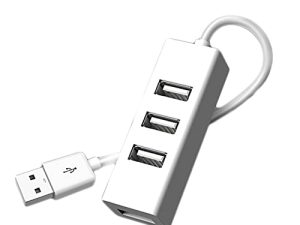 Kripyery One to Four Expansion USB Hub ، محول USB 2.0 متعدد الوظائف مع مفتاح طاقة LED مستقل متوافق مع أجهزة الكمبيوتر المحمولة USB C والأجهزة الأخرى من النوع C ، أبيض 15 سم