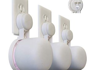 Nest WiFi Point Genie: أبسط حامل منفذ منخفض المستوى لجوجل نيست WiFi Point | عزز الدعم | صوت رائع | الوصول المفتوح | لا مسامير فوضوي! (3 عبوات)