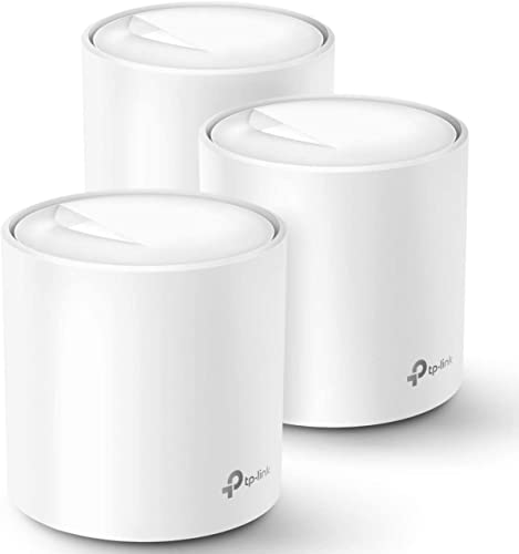 TP-Link Deco WiFi 6 Mesh System (Deco X20) - يغطي مساحة تصل إلى 5800 قدم مربع ، يستبدل أجهزة التوجيه والموسعات اللاسلكية (3 حزم ، 6 منافذ إيثرنت في المجموع ، ويدعم شبكة إيثرنت السلكية) TP-Link Deco WiFi 6 Mesh System (Deco X20) - يغطي مساحة تصل إلى 5800 قدم مربع ، يستبدل أجهزة التوجيه والموسعات اللاسلكية (3 حزم ، 6 منافذ إيثرنت في المجموع ، ويدعم شبكة إيثرنت السلكية)