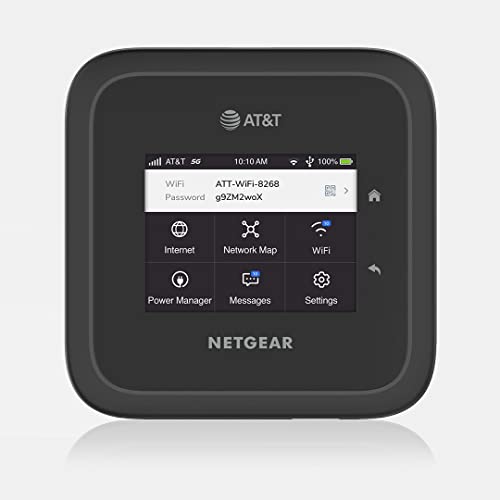 Netgear Nighthawk MR6500 M6 Pro 5G Mobile Hotspot Router (AT&T GSM Unlocked) (مجدد) Netgear Nighthawk MR6500 M6 Pro 5G Mobile Hotspot Router (AT&T GSM Unlocked) (مجدد)