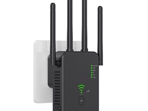 معزز إشارة WiFi Extender Booster للمكتب والمنزل 2022 محدث ، يغطي ما يصل إلى 9000 قدم مربع و 35 جهازًا ، مقوي إنترنت WiFi ، يدعم منفذ Ethernet ، نقطة الوصول