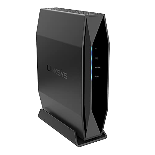 راوتر Linksys WiFi 6 ، ثنائي النطاق ، 2800 قدم مربع تغطية قدم ، أكثر من 30 جهازًا ، سرعات تصل إلى (AX5400) 5.4 جيجابت في الثانية ، تأتي مع محول USB لاسلكي - E9450W-AMZ راوتر Linksys WiFi 6 ، ثنائي النطاق ، 2800 قدم مربع تغطية قدم ، أكثر من 30 جهازًا ، سرعات تصل إلى (AX5400) 5.4 جيجابت في الثانية ، تأتي مع محول USB لاسلكي - E9450W-AMZ