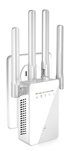 مقوي إشارة موسعات WiFi للمنزل - يغطي معزز الإنترنت 2023 ما يصل إلى 5000 قدم مربع و 35 جهازًا ، ومكرر نطاق شبكة Wi Fi ومضخم إشارة مع منفذ إيثرنت ، وإعداد سهل مقوي إشارة موسعات WiFi للمنزل - يغطي معزز الإنترنت 2023 ما يصل إلى 5000 قدم مربع و 35 جهازًا ، ومكرر نطاق شبكة Wi Fi ومضخم إشارة مع منفذ إيثرنت ، وإعداد سهل