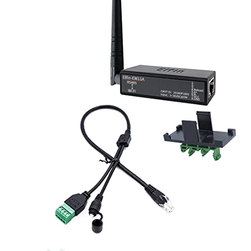 HF Smallest Elfin-EW11 / Elfin-EW11A-0 أجهزة الشبكات اللاسلكية Modbus TPC IP وظيفة RJ45 RS485 إلى خادم تسلسلي WiFi (مجموعة كاملة EW11A-0) HF Smallest Elfin-EW11 / Elfin-EW11A-0 أجهزة الشبكات اللاسلكية Modbus TPC IP وظيفة RJ45 RS485 إلى خادم تسلسلي WiFi (مجموعة كاملة EW11A-0)