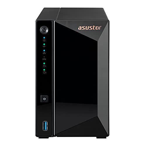 Asustor Drivestor 2 Pro AS3302T - 2 Bay NAS ، 1.4 جيجا هرتز رباعي النواة ، منفذ 2.5 جيجا بايت ، ذاكرة وصول عشوائي 2 جيجا بايت DDR4 ، تخزين متصل بالشبكة (بدون أقراص) Asustor Drivestor 2 Pro AS3302T - 2 Bay NAS ، 1.4 جيجا هرتز رباعي النواة ، منفذ 2.5 جيجا بايت ، ذاكرة وصول عشوائي 2 جيجا بايت DDR4 ، تخزين متصل بالشبكة (بدون أقراص)