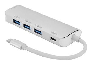 محول من النوع C إلى 4 منافذ USB 3.0 ، موزع USB-c عالي السرعة لجهاز واجهة من النوع c