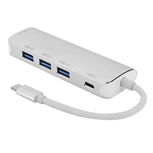 محول من النوع C إلى 4 منافذ USB 3.0 ، موزع USB-c عالي السرعة لجهاز واجهة من النوع c محول من النوع C إلى 4 منافذ USB 3.0 ، موزع USB-c عالي السرعة لجهاز واجهة من النوع c