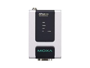 MOXA NPort 6150 -1 منفذ RS-232/422/485 خادم جهاز آمن ، 12-48 فولت ، مع محول