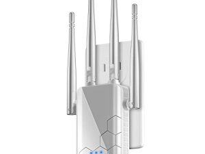 2023 WiFi Extender Signal Booster للمنزل ، موسعات نطاق الإنترنت تغطي ما يصل إلى 10000 قدم مربع للمنزل ، مكرر واي فاي عالي السرعة سهل الإعداد ، متوافق مع كاميرات IP ، Fire Stick TV ، أجهزة Alexa