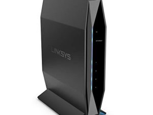 Linksys AX1800 Wi-Fi 6 Router شبكة منزلية ، راوتر لاسلكي ثنائي النطاق AX Gigabit WiFi ، سرعات تصل إلى 1.8 جيجابت في الثانية وتغطية تصل إلى 1500 قدم مربع ، أدوات تحكم أبوية ، 20 جهازًا بحد أقصى (E7350)