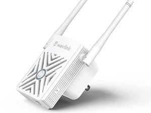 موسع نطاق Wavlink N300 Wi-Fi ، معزز إشارة لاسلكي مع منفذ إيثرنت للمنزل ، يغطي ما يصل إلى 1000 قدم مربع و 16 جهازًا ، يدعم أوضاع نقطة الوصول / مكرر ، تصميم مقبس الحائط ، 2.4 جيجا هرتز فقط