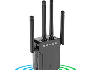 محول Wireless Bridge WiFi إلى Ethernet - AC1200 Dual Band 5G / 2.4G Ethernet to WiFi Converter WiFi to Wired Ethernet Adapter تحويل الطابعة إلى Wireless WiFi إلى Ethernet للطابعات