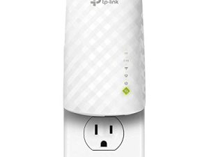 موسع نطاق واي فاي TP-Link AC750 - تحكم ثنائي النطاق في السحاب حتى 750 ميجابت في الثانية ، مكرر إعداد زر واحد ، معزز الإنترنت ، نقطة الوصول للمنزل الذكي وأجهزة أليكسا (RE220) (متجدد)