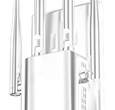 2023 WiFi Extender Wireless Signal طويل المدى يصل إلى 8180 قدمًا مربعًا و 41 جهازًا ، معزز الإنترنت للمنزل ، ومكرر الإنترنت ومضخم الإشارة ، وإعداد مفتاح واحد ، ووضع نقطة الوصول