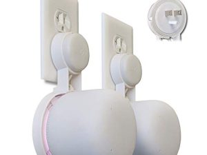 Nest WiFi Point Genie: أبسط حامل منفذ منخفض المستوى لجوجل نيست WiFi Point | عزز الدعم | صوت رائع | الوصول المفتوح | لا مسامير فوضوي! (2 حزمة)